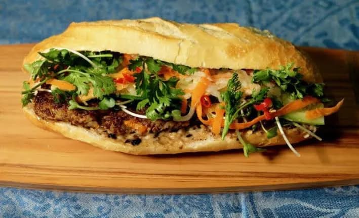 Bánh mì Vegetarian 1