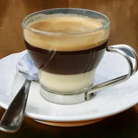 Cafe sữa nóng
