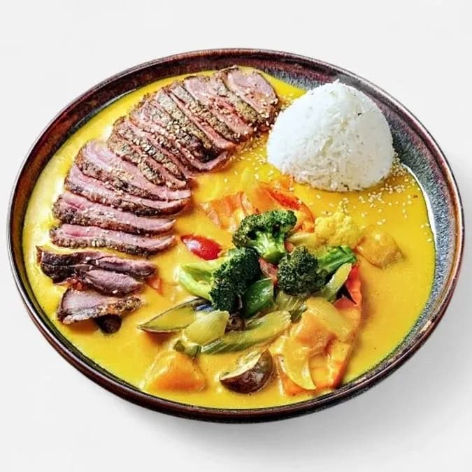 Mango Curry Duck