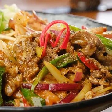 Bún xào sả ớt