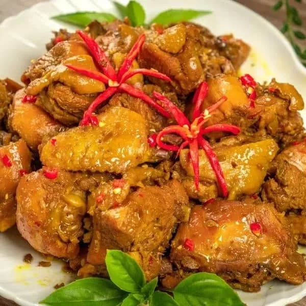 Gà Kho Sả Ớt