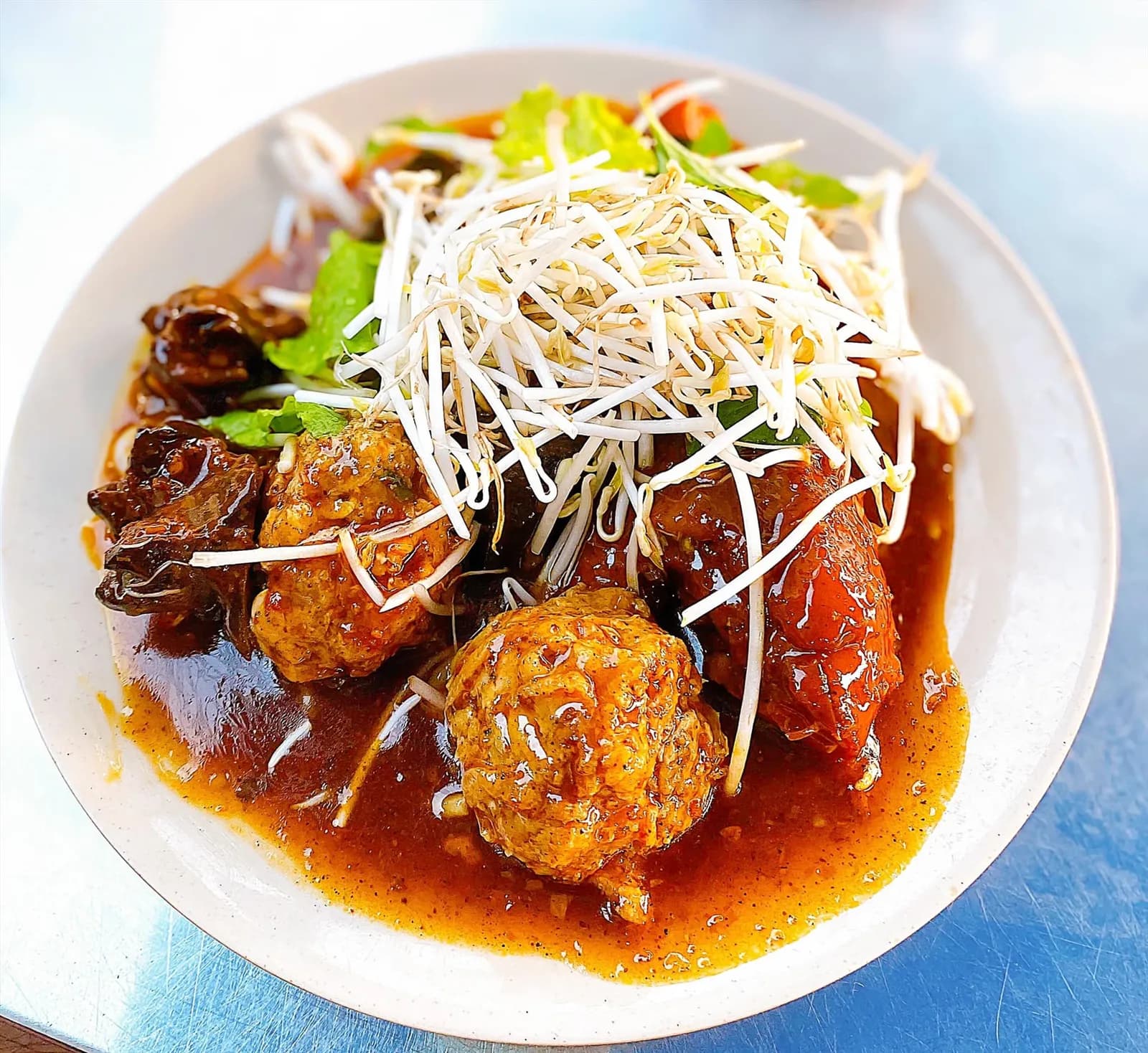 Bún tầm gà