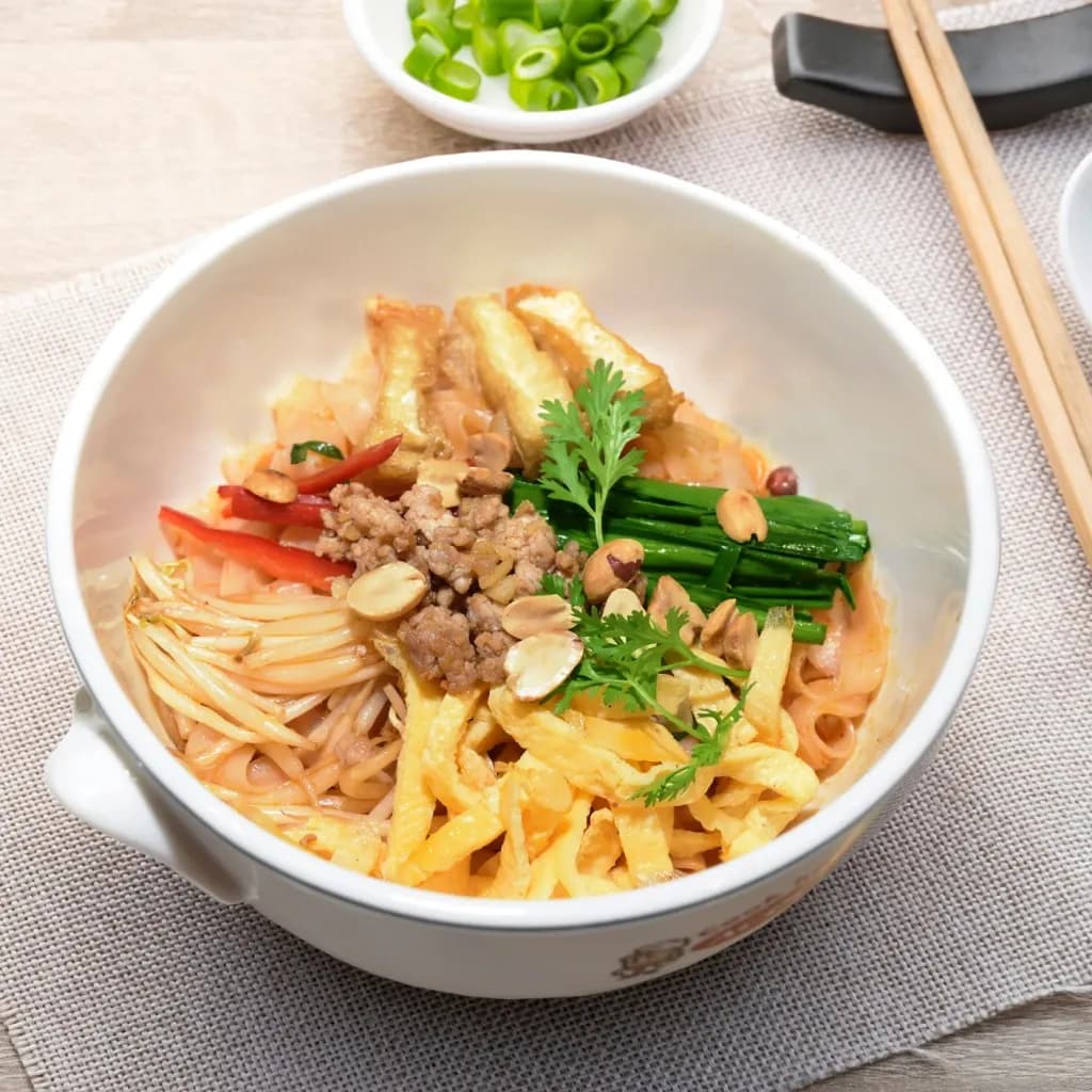 Phở trộn Curry