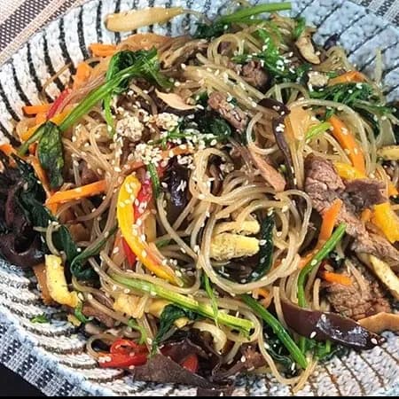 Miến xào Bò